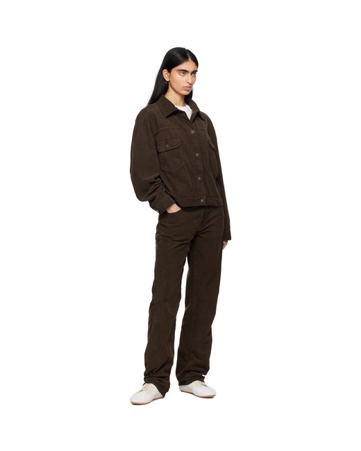 The Row Black Carlyl Trousers