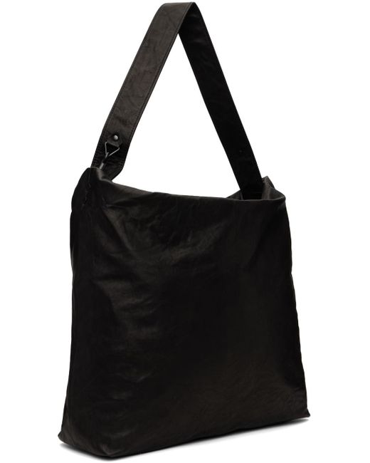 メンズ Yohji Yamamoto ウォッシュド ホースレザー 2way バッグ 