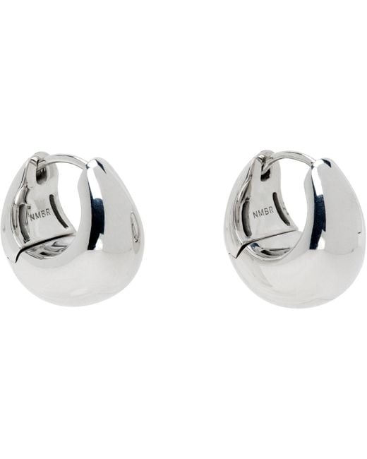Boucles D'Oreilles #5116 NUMBERING pour homme en coloris Black