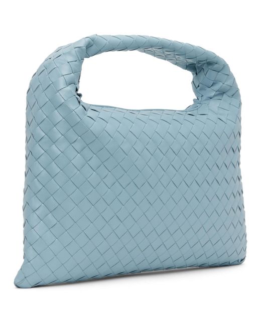 Bottega Veneta Blue Small Hop Bag