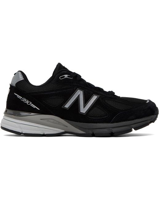 New Balance Black Made In Usa 990v4 Sneakers for men
