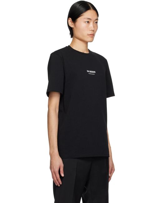 Han Kjobenhavn Black Shadow Moon T-shirt for men
