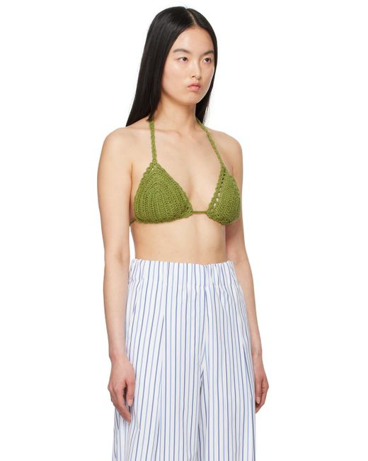 Dries Van Noten Multicolor Halter Bikini Top