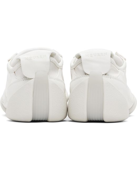 Baskets Flexion Blanches McQueen en coloris Black