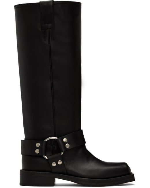 Acne Studios Buckle Boots in Black | Lyst