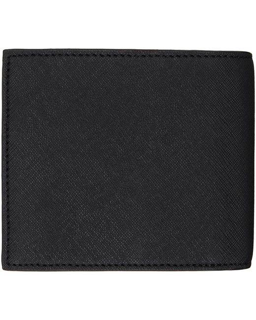 Portefeuille noir en cuir saffiano à poche pour monnaie Vivienne Westwood pour homme en coloris Black