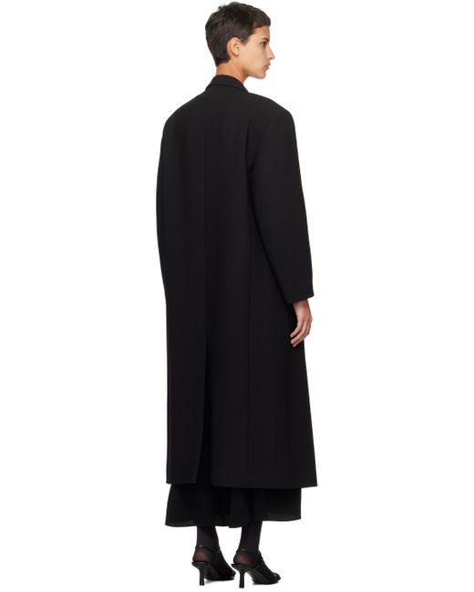 The Row Black Dhani Coat