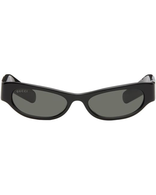 Gucci Black Cat-Eye Sunglasses for men