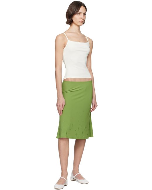 Gil Rodriguez Green Off- Lapointe Tank Camisole