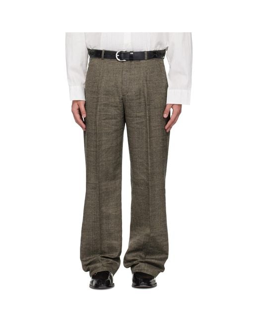Our Legacy Multicolor Slack Trousers for men