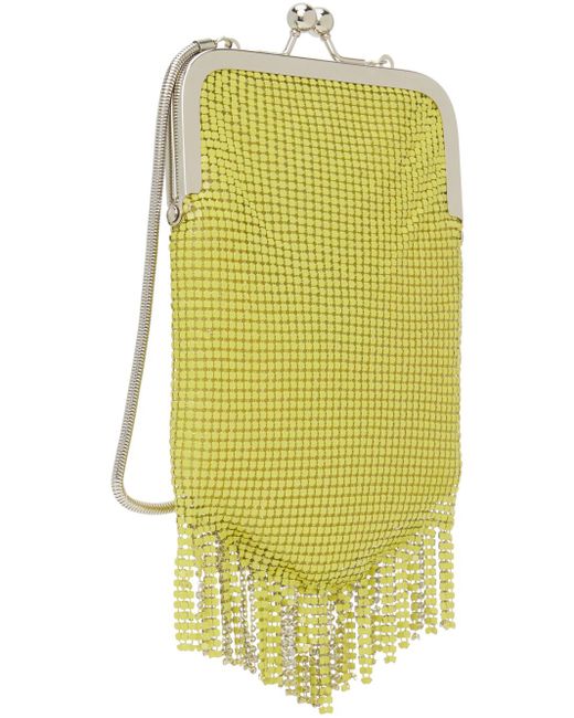Anna Sui Yellow Ssense Exclusive Chainmail Purse