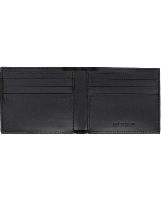 Off-White c/o Virgil Abloh Blue Bookish Arrow Spray Bifold Wallet for men