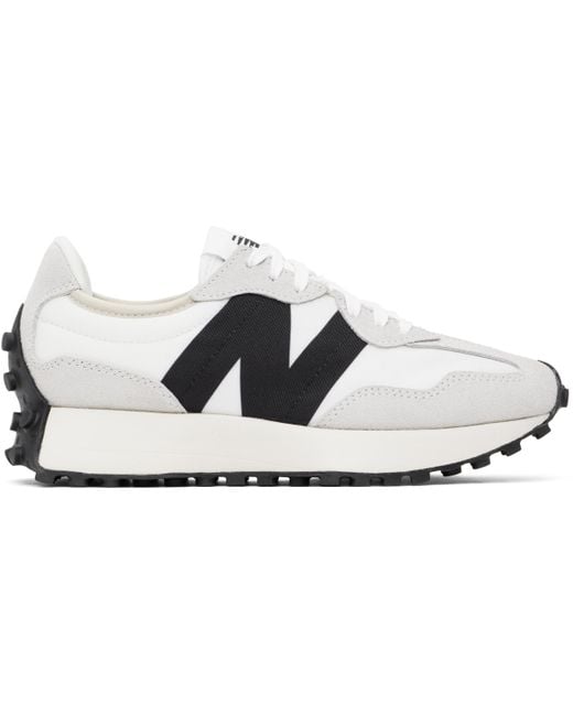 New Balance Black Off- & 327 Sneakers