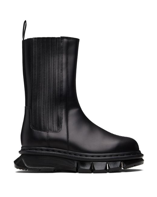 Dr. Martens Black 14Xx Qubist Chelsea Boots