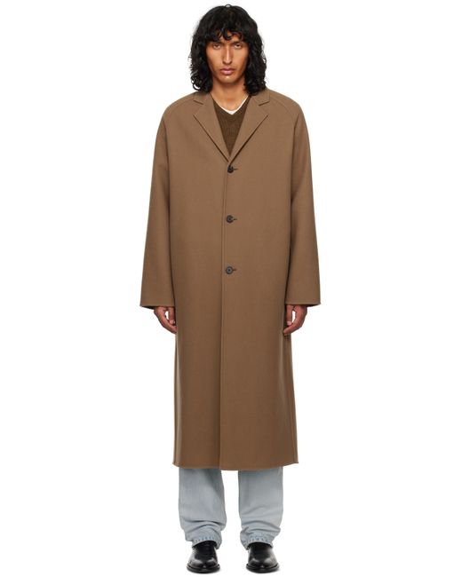 メンズ The Row タン Moliere コート Black
