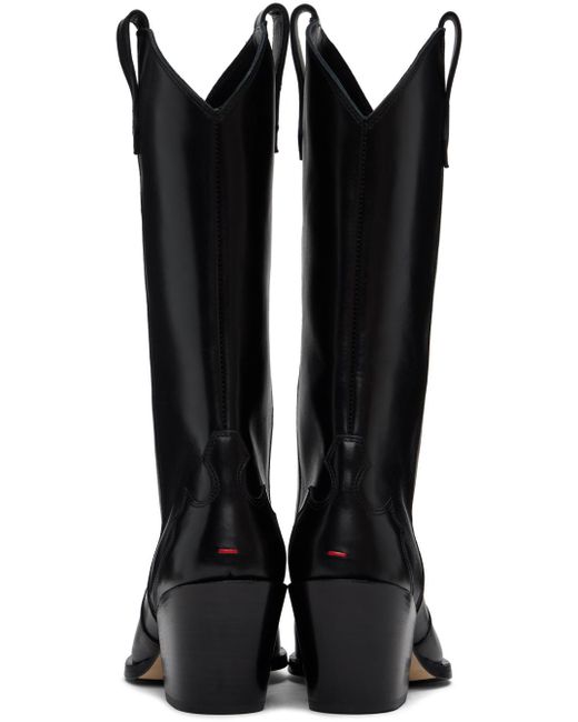 【関税込み】Aeyde ブラック Ariel ブーツ Aeyde Ariel Boots in Black | Lyst