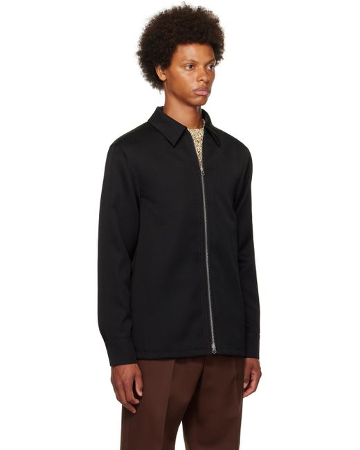 Jil Sander Black Relaxed-fit Jacket for men