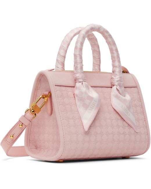 ★AMIRI★ ピンク マイクロ MA Quad MA バッグ Amiri MA Quad Micro Triangle Top Handle Bag | Saks Fifth Avenue