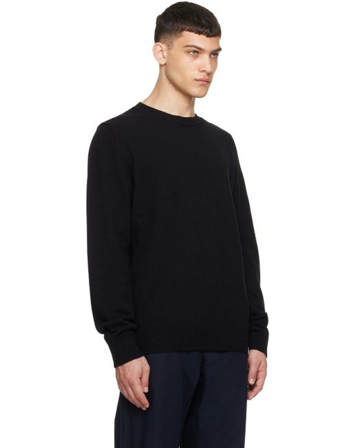 Norse Projects Black Sigfred Sweater for men