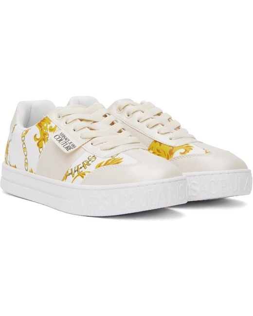 Versace Black White Court 88 Sneakers