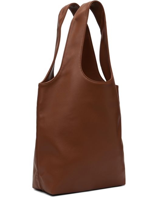 メンズ A.P.C. ブラウン スモール Ninon トートバッグ Brown