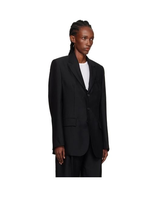 Wardrobe NYC Black Light Longline Blazer