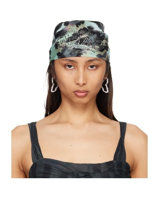 Collina Strada Green Scarf