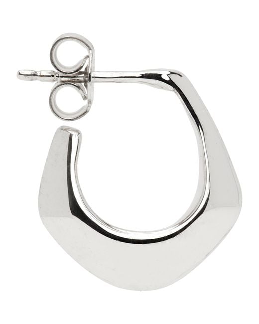 Lemaire Metallic Mini Drop Single Earring for men