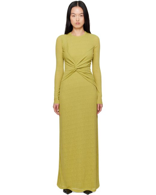 Nanushka Black Rozal Maxi Dress