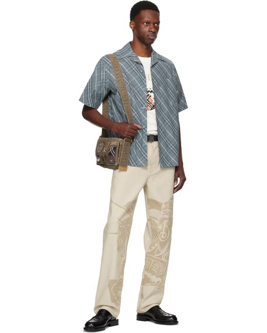 Sac À Bandoulière De Style Trench Kaki Burberry pour homme en coloris Black