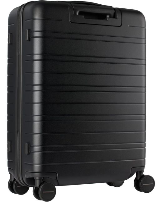 Horizn Studios Black H6 Essential Check-in Suitcase, 61 L for men