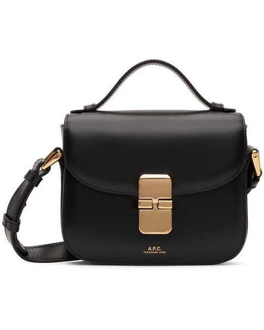 A.P.C. . Black Mini Grace Bag Lyst
