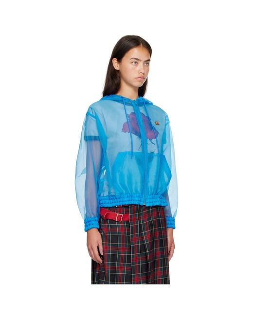 Undercover Blue Up2F1205 Hoodie