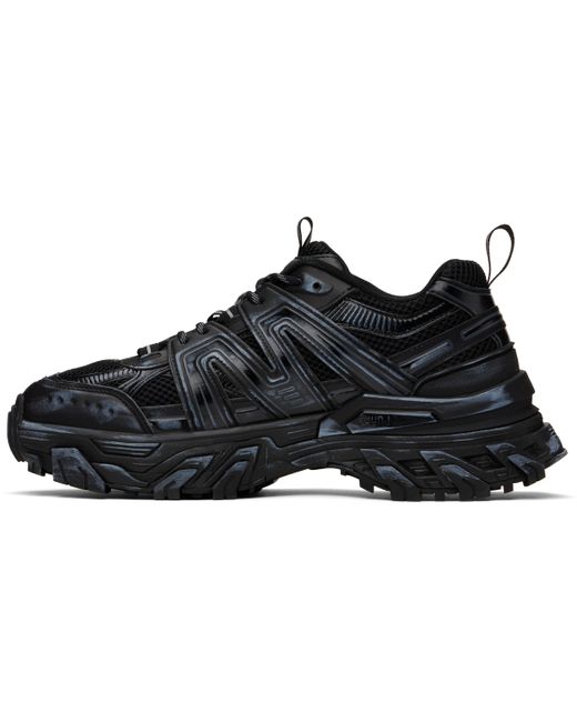 Juun.J Black Synthetic Sneakers for men