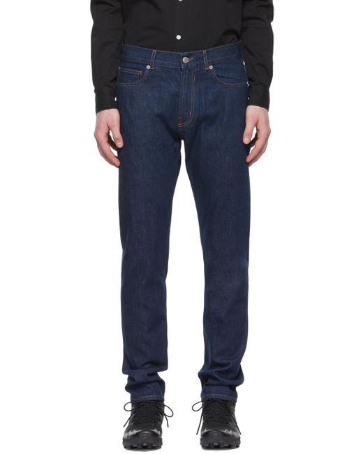Norse Projects Denim Indigo Slim Jeans in Blue for Men | Lyst