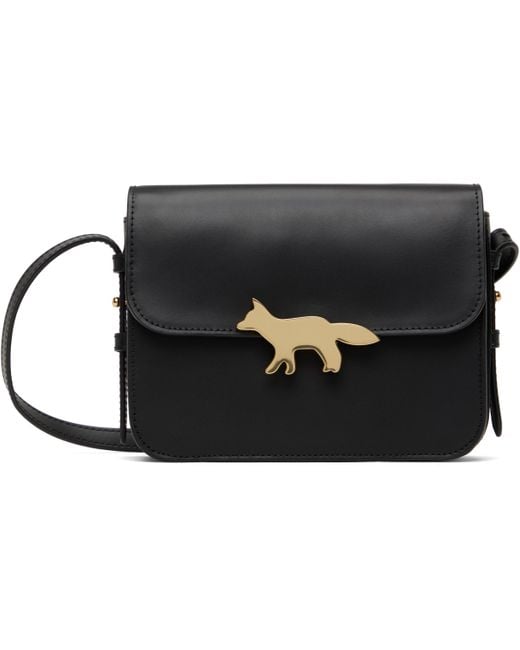 Maison Kitsuné ブラック Edie バッグ Black
