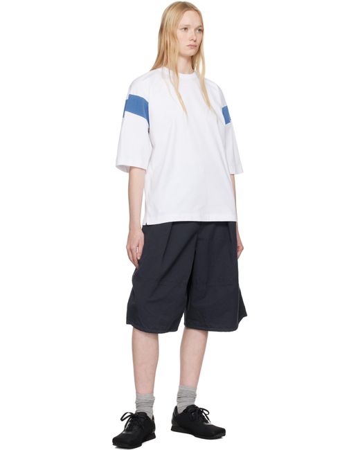 YMC ホワイト Triple Skate Tシャツ White