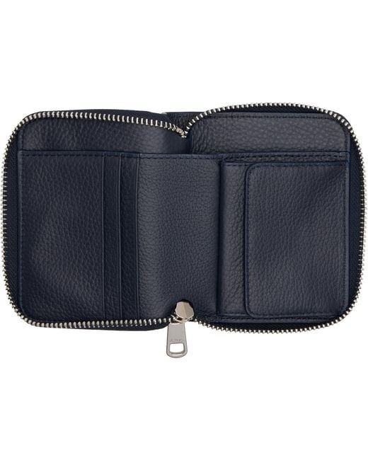 A.P.C. Black Chelsea Zip Wallet for men