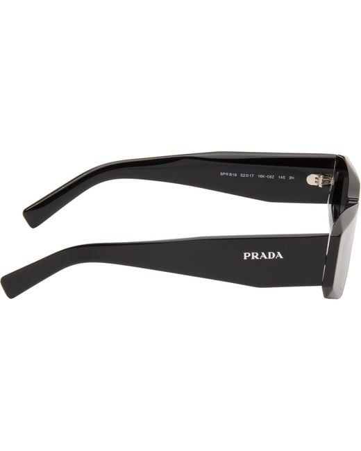 Prada Black 'Prada Symbole' Sunglasses for men