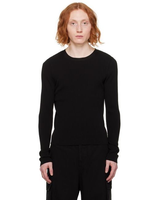 Our Legacy Black Compact Sweater for men