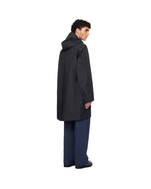 Veilance Blue Monitor Coat for men