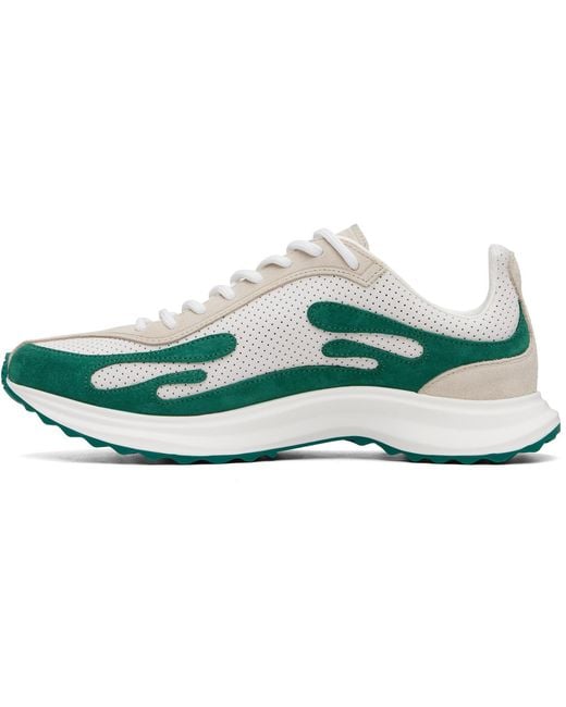 Casablanca Green Stade Sneakers for men