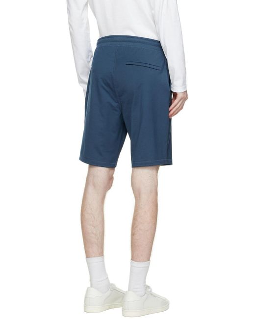 Sunspel Blue Active Shorts for men
