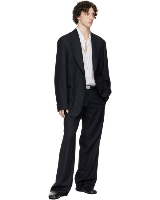 Our Legacy Work Shop Emporio Armani Togo Blazer in Black for Men