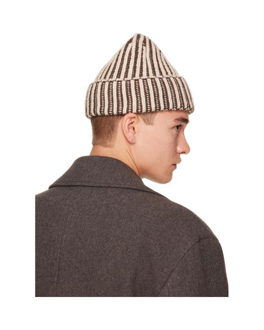 mfpen Brown Stage Beanie for men