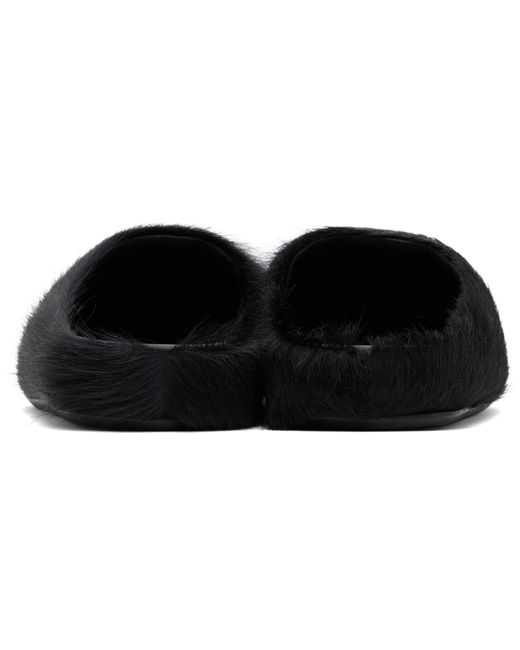 メンズ Marni ブラック Fussbett サボ Black
