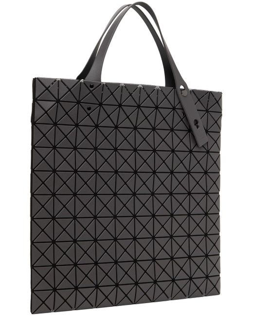 Bao Bao Issey Miyake Gray Prism Matte Tote in Black for Men | Lyst