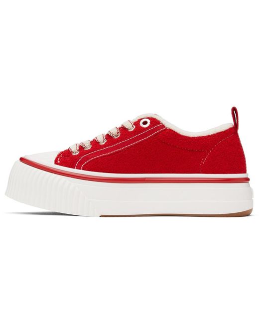 AMI Red 1980 Sneakers for men