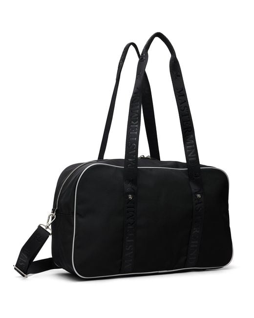 MASTERMIND WORLD Black Nylon Bag for men