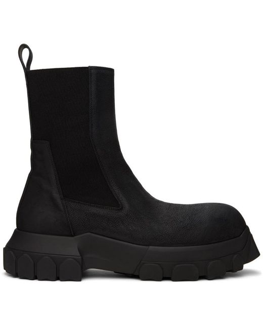 rick owens bozo chelsea boots